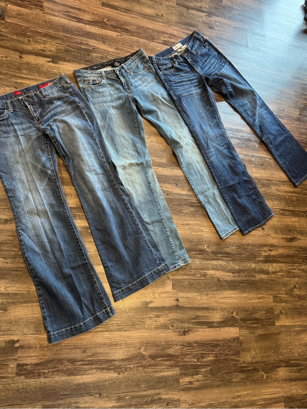 3 Pairs of Women’s Size 8L Denim Jeans